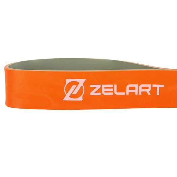 Гума петля для підтягувань та тренувань стрічка силова Zelart POWER LOOP FI-5439-5 400г помаранчевий FI-5439-5 фото