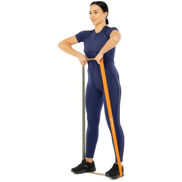 Гума петля для підтягувань та тренувань стрічка силова Zelart POWER LOOP FI-5439-5 400г помаранчевий FI-5439-5 фото