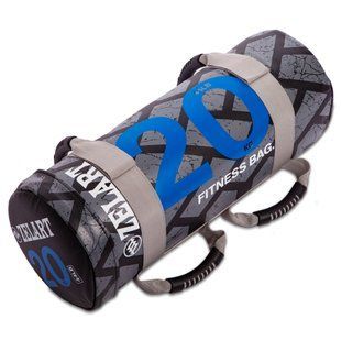 Мішок обтяжувач для функціонального тренінгу Power Bag Zelart FI-0899-20 20кг чорний-синій FI-0899-20 фото