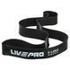 Гума петля для підтягування та тренувань стрічка силова LiveUp SUPER BAND LP8410-XL 39-77кг чорний LP8410-XL фото 5