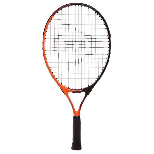 Ракетка для большого тенниса детская DUNLOP FORCE COMP DL676933Z 5-6лет 21" черный-оранжевый DL676933Z фото