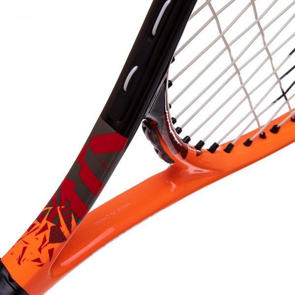 Ракетка для большого тенниса детская DUNLOP FORCE COMP DL676933Z 5-6лет 21" черный-оранжевый DL676933Z фото