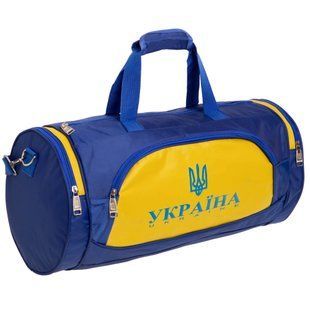 Сумка спортивна Бочонок SP-Sport GA-016-U синій-жовтий GA-016-U фото