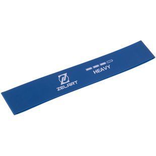 Резинка для упражнений лента сопротивления LOOP BANDS Zelart FI-2596-H 9-13,6к синий FI-2596-H фото