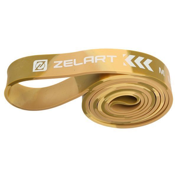 Резина петля для подтягиваний и тренировок лента силовая Zelart POWER BANDS FI-7695-3 хаки-камуфляж FI-7695-3 фото