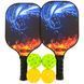 Набір для піклболу SP-Sport PICKLEBALL MT-8729 2 ракетки 4 м'ячі з чохлом MT-8729 фото 4