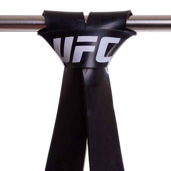 Резина петля для подтягиваний и тренировок лента силовая UFC POWER BANDS UHA-69168 HEAVY черный UHA-69168 фото