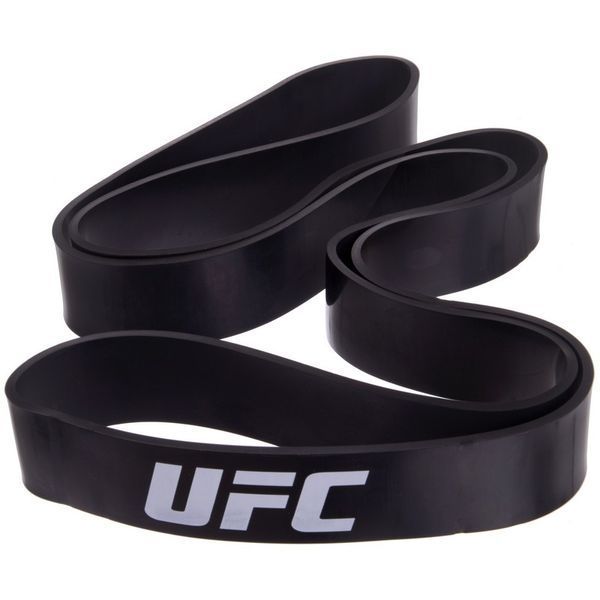 Резина петля для подтягиваний и тренировок лента силовая UFC POWER BANDS UHA-69168 HEAVY черный UHA-69168 фото