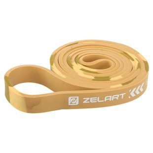 Резина петля для подтягиваний и тренировок лента силовая Zelart POWER BANDS FI-7695-2 хаки-камуфляж FI-7695-2 фото