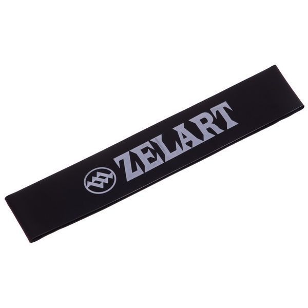 Резинка для упражнений лента сопротивления LOOP BANDS Zelart FI-8228-6 XL черный FI-8228-6 фото