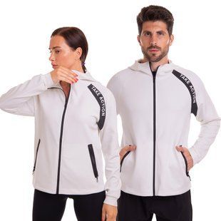 Кофта спортивна на блискавці з капюшоном Lingo LD-6634 M-3XL кольори в асортименті LD-6634 фото