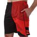 Шорты спортивные мужские Domino CK210-5 S-3XL черный-красный CK210-5 фото 1