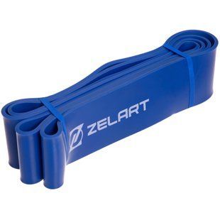 Резина петля для подтягиваний и тренировок лента силовая Zelart POWER LOOP FI-2606-5 27-68кг синий FI-2606-5 фото
