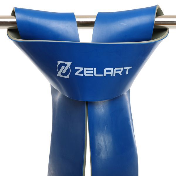 Гума петля для підтягувань та тренувань стрічка силова Zelart POWER LOOP FI-5439-7 754г сірий FI-5439-7 фото