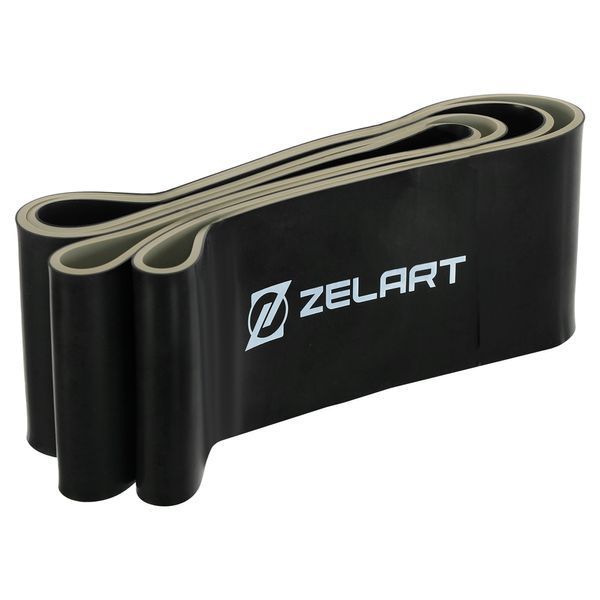 Гума петля для підтягувань та тренувань стрічка силова Zelart POWER LOOP FI-5439-8 917г чорний FI-5439-8 фото