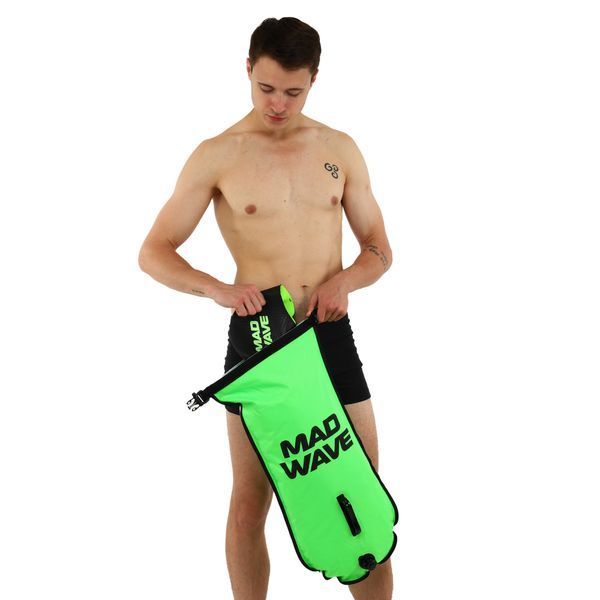 Сигнальний надувний буй MadWave M204901 DRY BAG кольори в асортименті M204901 фото