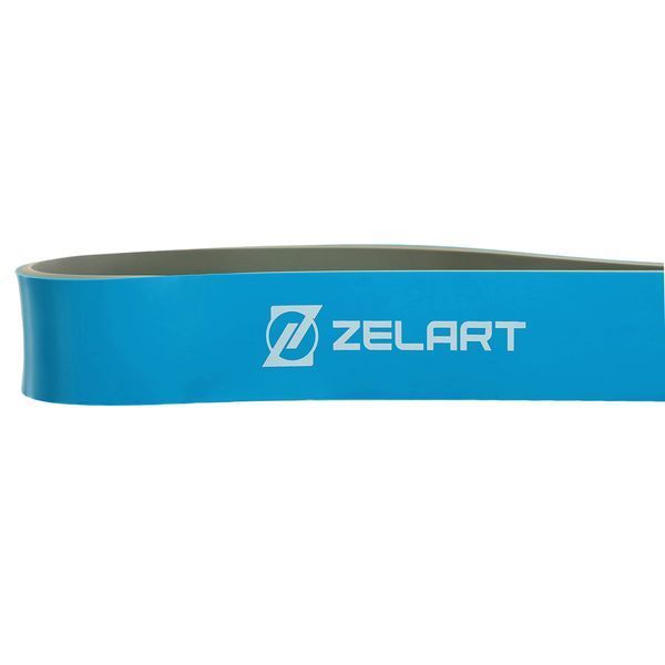 Гума петля для підтягувань та тренувань стрічка силова Zelart POWER LOOP FI-5439-4 291г синій FI-5439-4 фото