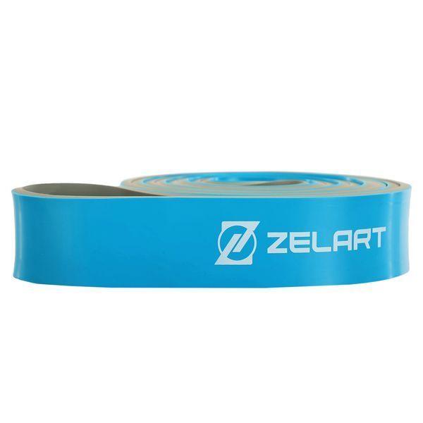 Гума петля для підтягувань та тренувань стрічка силова Zelart POWER LOOP FI-5439-4 291г синій FI-5439-4 фото