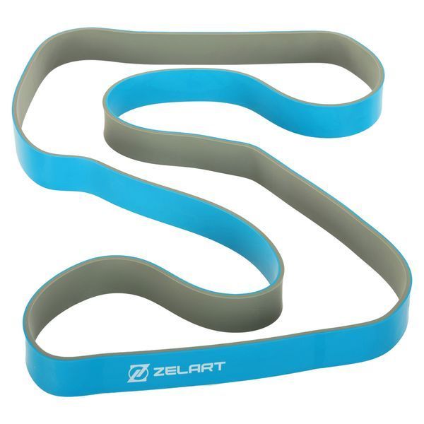Гума петля для підтягувань та тренувань стрічка силова Zelart POWER LOOP FI-5439-4 291г синій FI-5439-4 фото