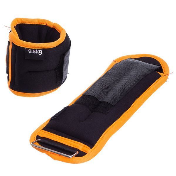 Утяжелители-манжеты для рук и ног SP-Sport FI-1302-1 2x0,5кг цвета в ассортименте FI-1302-1 фото